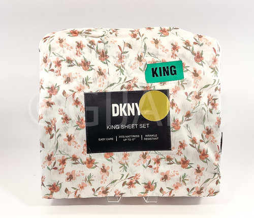 Dkny 4pcs king bed - bed, sheet